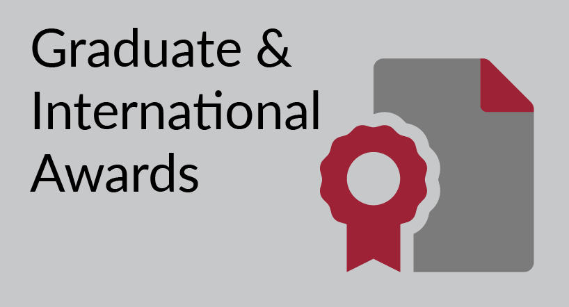 Graduate and International Awards